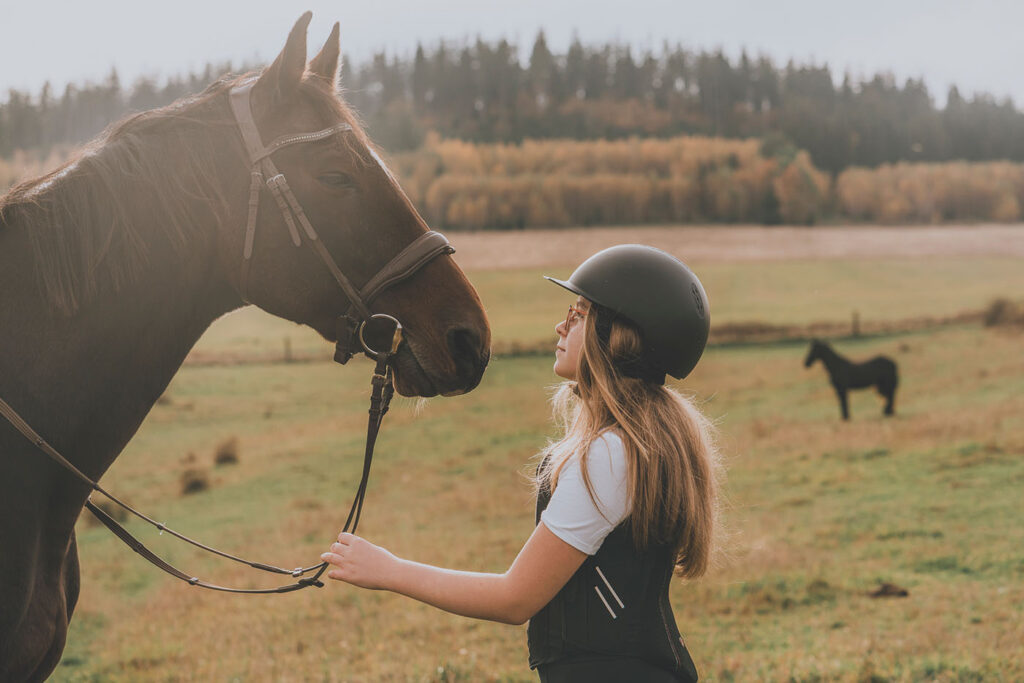 Sesja zdjęciowa w stadninie