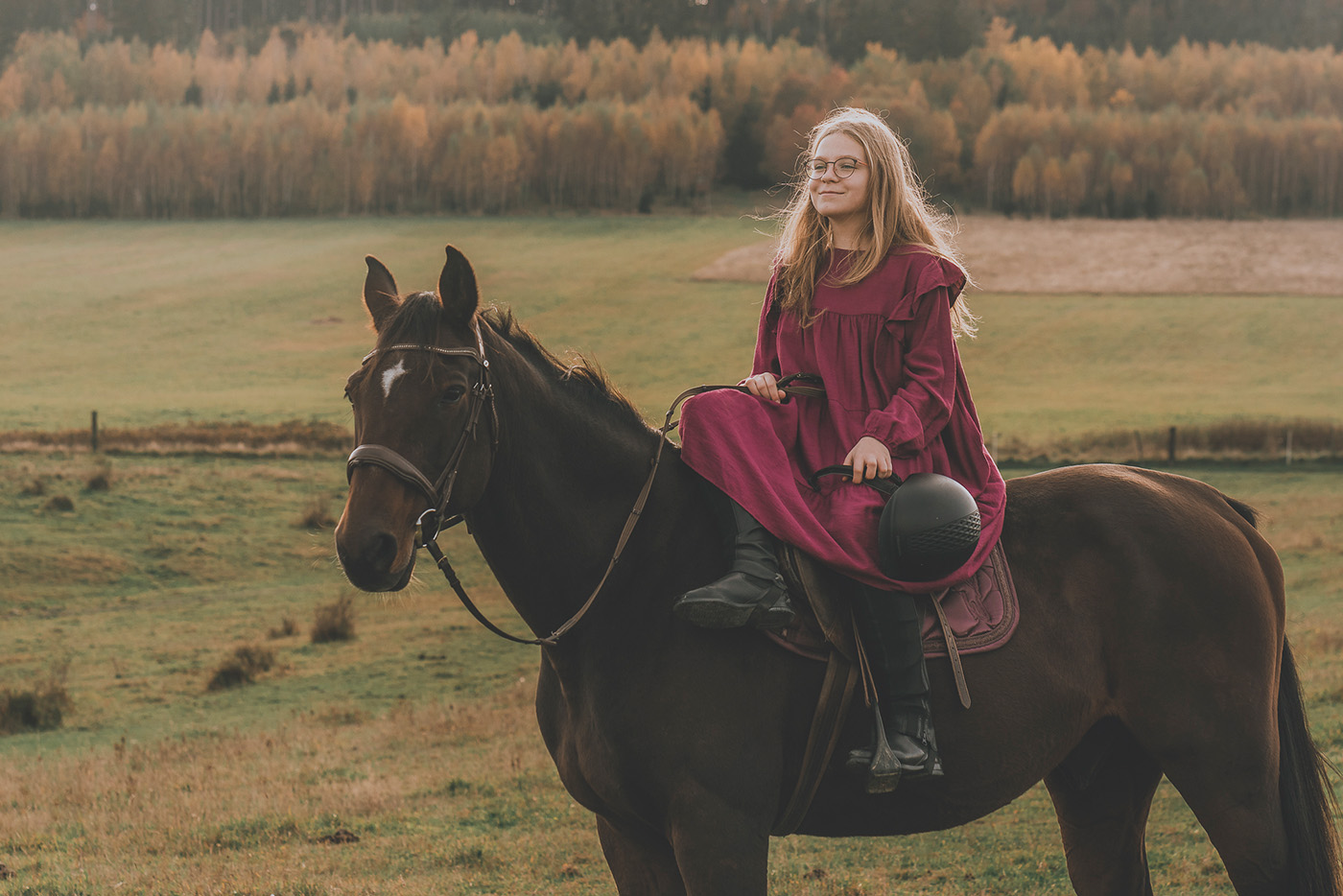 sesja fotograficzna z koniem